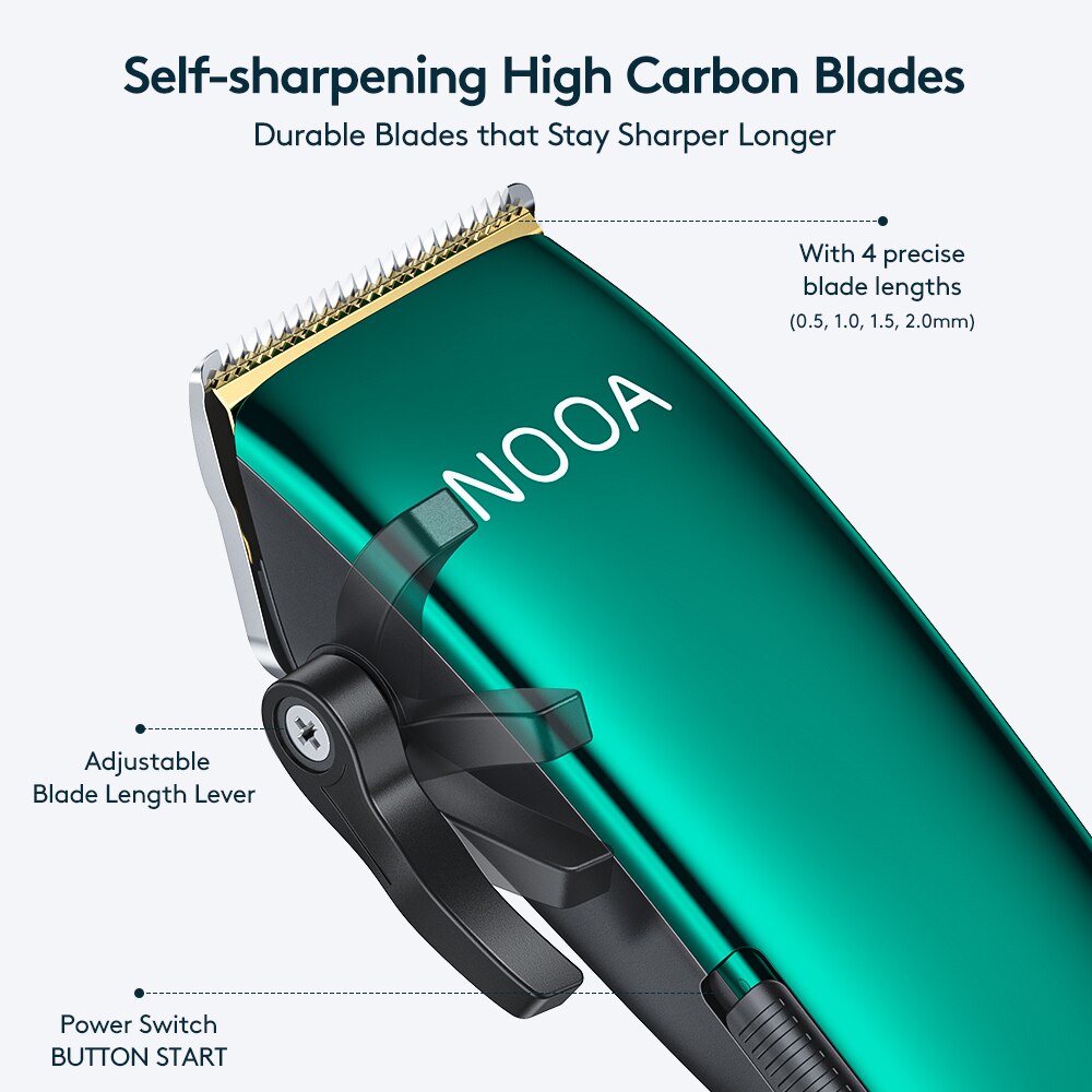 NOOA Men's Hair Clipper Hair Trimmers for men haircut machine Hair cutting machine man Beard