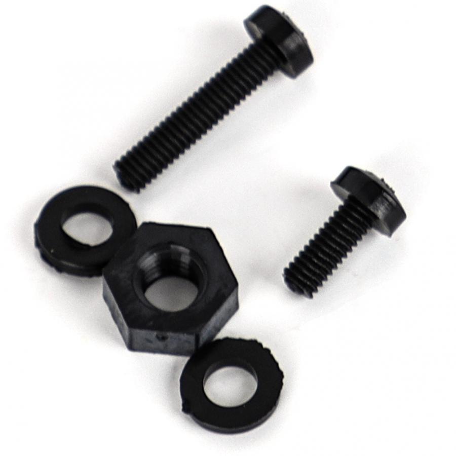 Nylon Screw Nut Washer Kit 270pcs/box M2/M2.5/M3/M4/M5 Nylon Screw Nut Washer Assortment Kit Hardware Fasteners