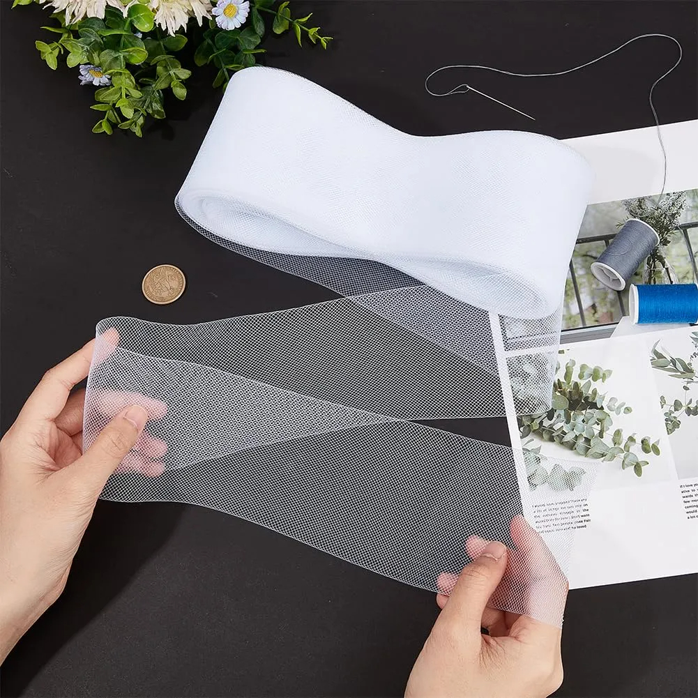 1-10cm plana lisa dura rígida crina trança de crin... – Grandado, image size:1001x1001