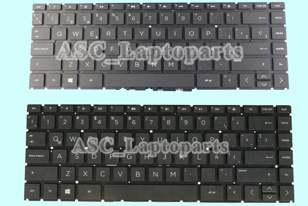 Latin Spanish Teclado Toetsenbord Voor Hp Pavilion X360 14-cd0000 14m-cd0000 14-cd0008la 14-cd0009la 14-cd0010la, Zwart