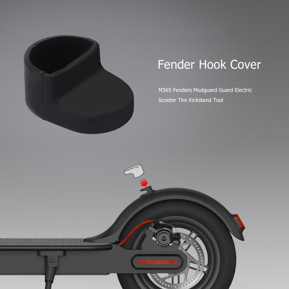 Elektrisk scooter bakskärm stänkskärm stöd bakljus set elektrisk lätt element dekoration för  m365 scooter