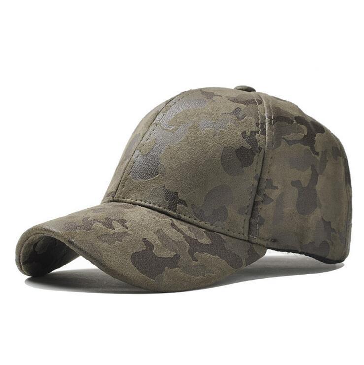 Kvinder ruskind baseball cap camouflage mænd snapback hætter mærke knoglehatte til mænd casquette sol hat gorras justerbar far cap: 2
