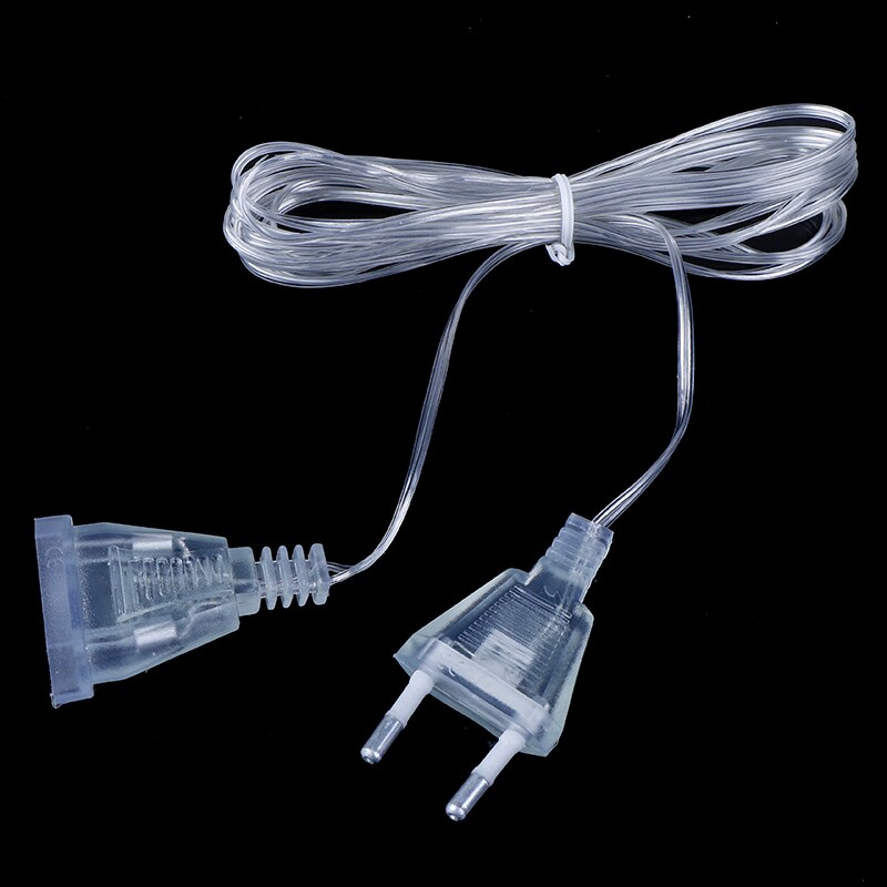 Power Extension Cable Plug Extender Wire For LED String Light Christmas Lights