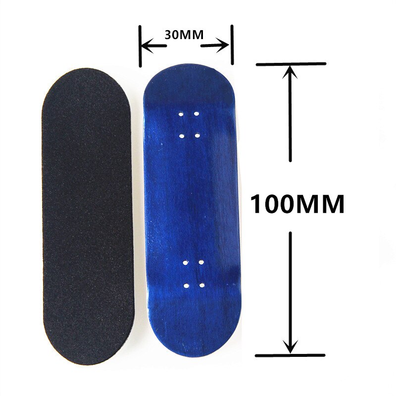 Canadisk ahorn kongeblåt finger skateboard fødselsdag gribebrætter træ finger skate boards nikkel lejer