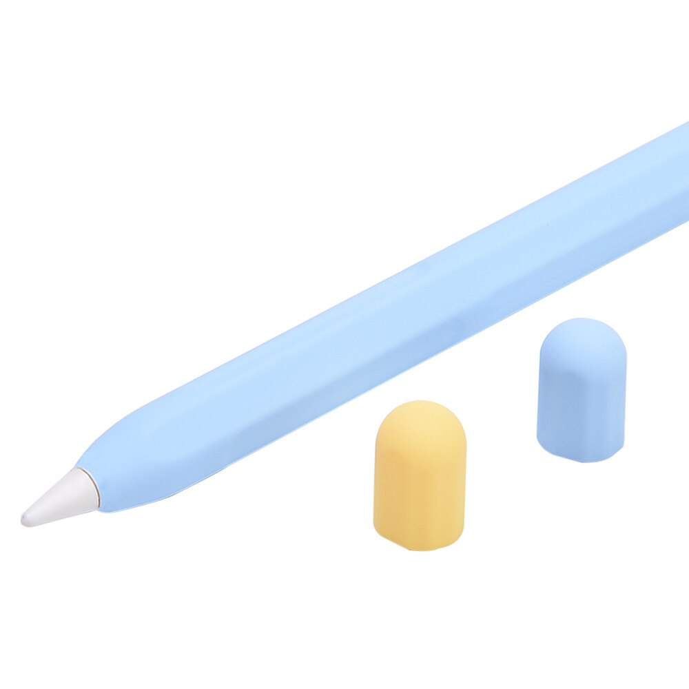 Silicone manchon capuchon pointe support de couverture tablette tactile stylet pochette manchon pour Apple crayon 2 housse pour Apple crayon 2: 05