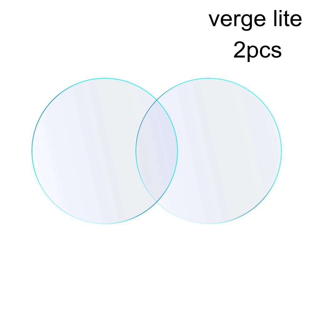 2.5d curvado vidro temperado hd protetores de tela protetores de filmes protetores guarda para huami amazfit ritmo stratos verge lite: 2pcs verge lite