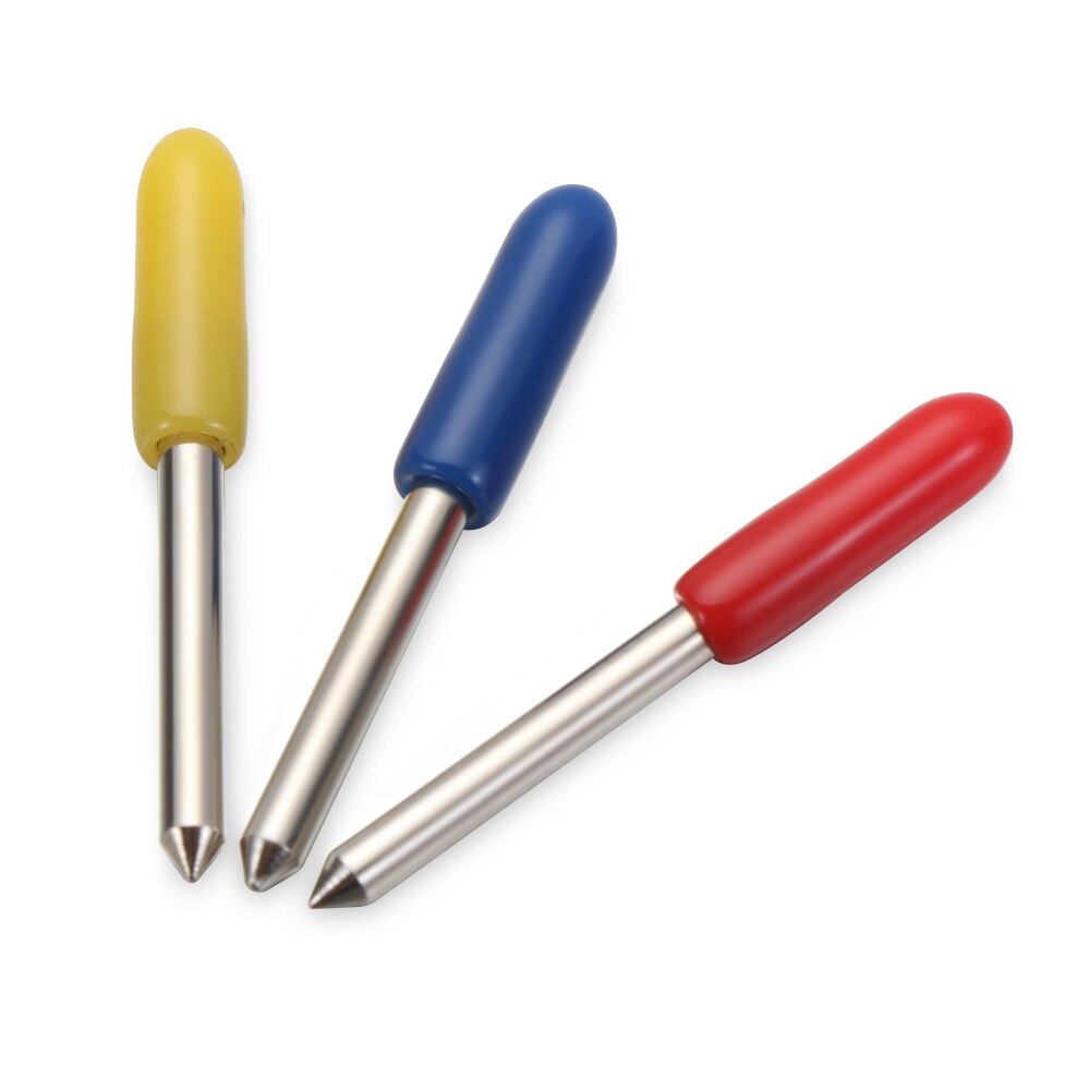 15/20Pcs/Box 30/45/60 Degree Roland Lettering Blade Carbide Plotter Cutter Fabric Vinyl Cutting Maker Machine Milling Bit