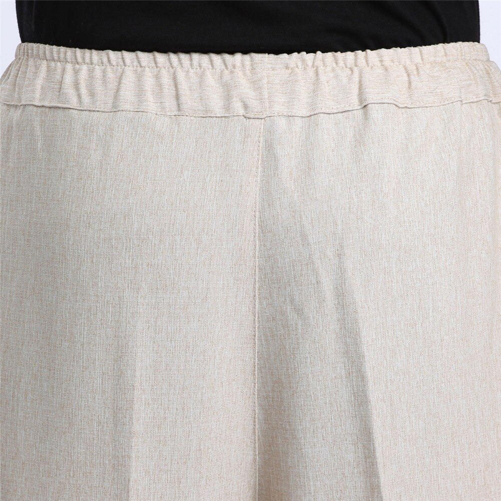 Shanghai histoire mélange lin pantalons décontractés hommes pantalon chinois mâle Kung Fu pantalon chinois traditionnel vêtements pour homme