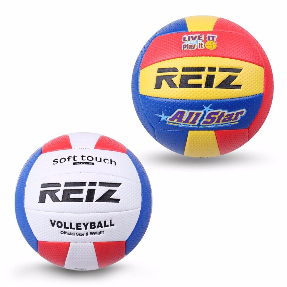 Soft-touch-volleyball aus pu-leder, 5#  stück, standard-volleyball für training im freien und in der halle für studenten