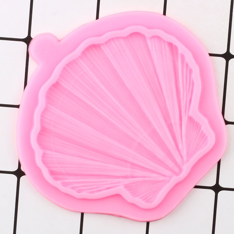 Clamshell Cupcake Topper Silicone Mold Party Cake Border Fondant Cake Decorating Tools Candy Resin Clay Chocolate Gumpaste Molds