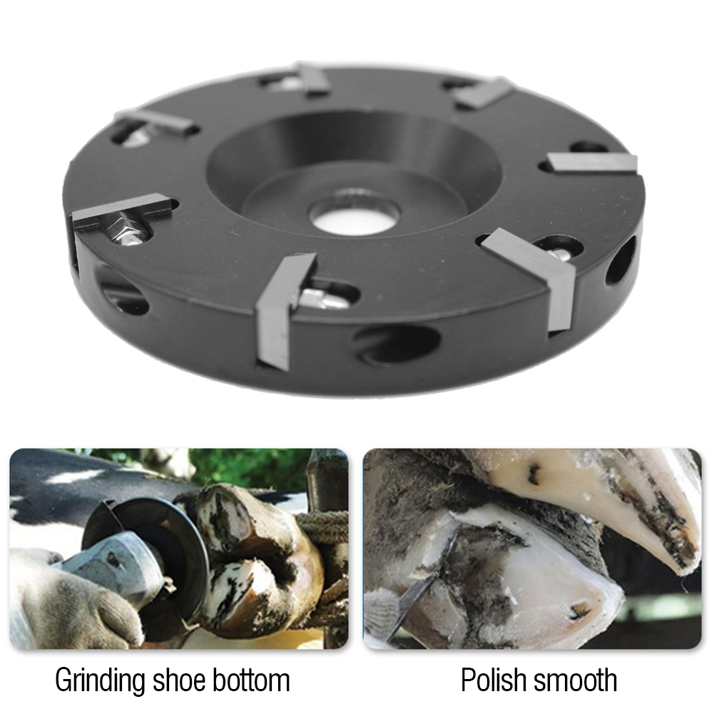 Livestock Sheep Hoof Trimming Cutter Disc Repairing Cow Cattle Horseshoe Livestock Sheep Cattles Horses Hoof Trimming Disc Tool