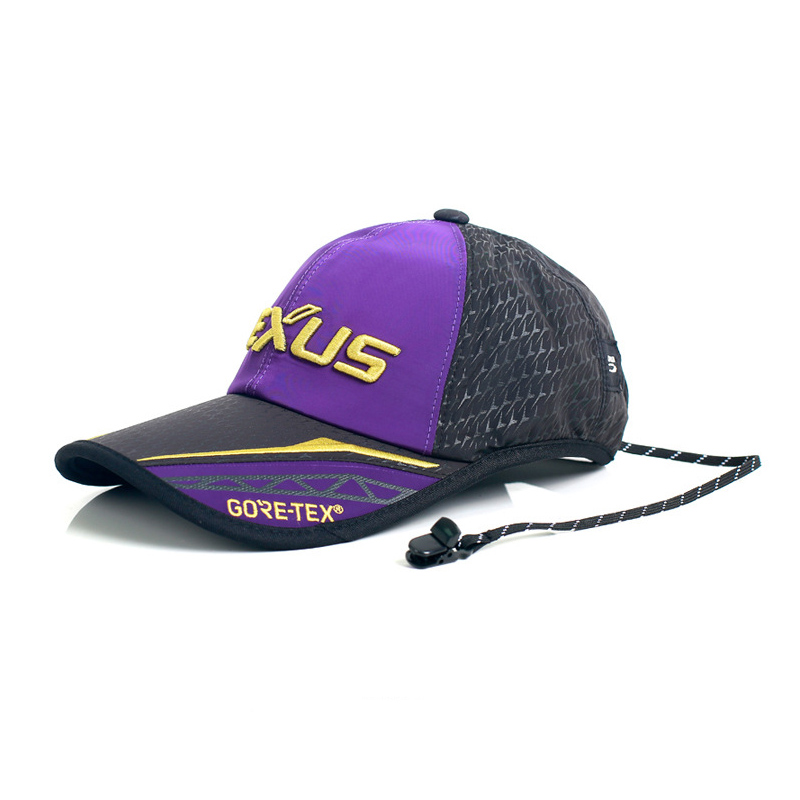 Outdoor Sonnenschirm Kappe Angeln Cap Sport Baseball Hut Mit Speziellen Eimer Paar Wandern Radfahren Kappe: Purple