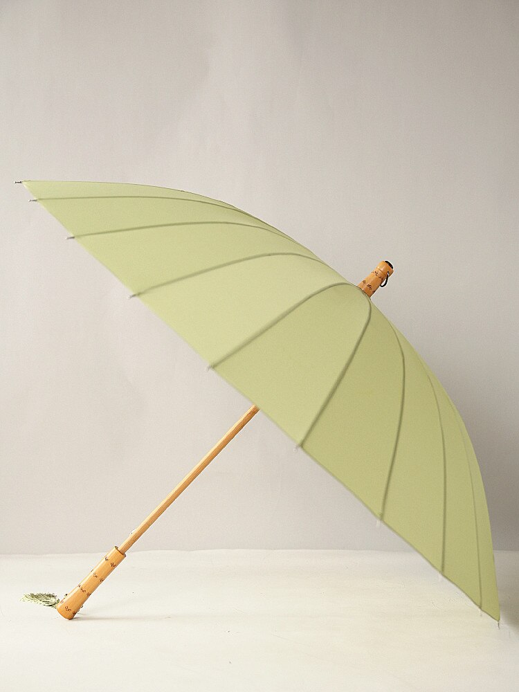 Sunshade White Simple Patio Umbrella Academy Handle Women Beach Umbrella Garden Cute Sombrilla Playa Household Products BJ50YS