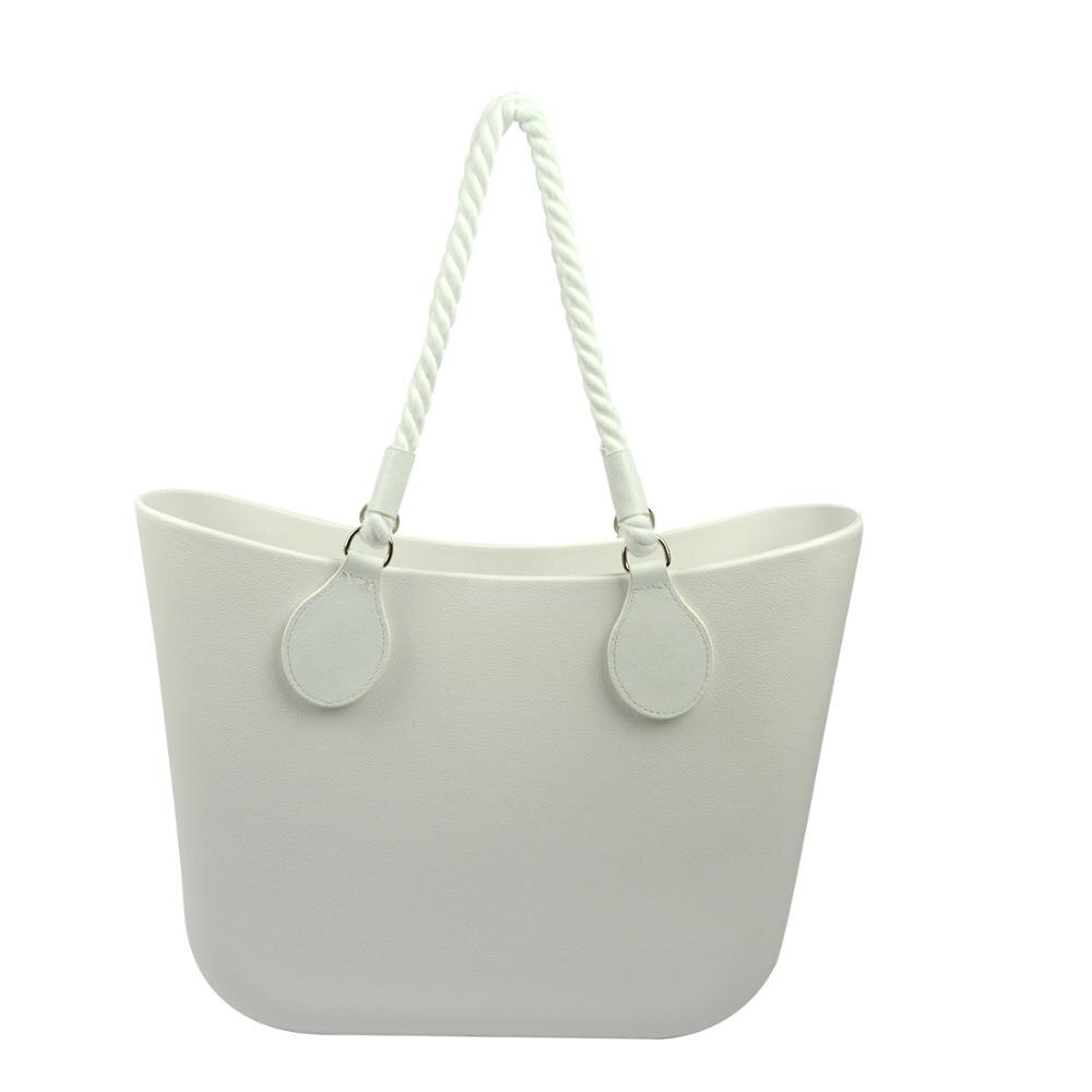 1 paar lange korte zachte witte henneptouw handgrepen met druppels voor o bag obag dames handtas klassieke mini chique stad stedelijke tas