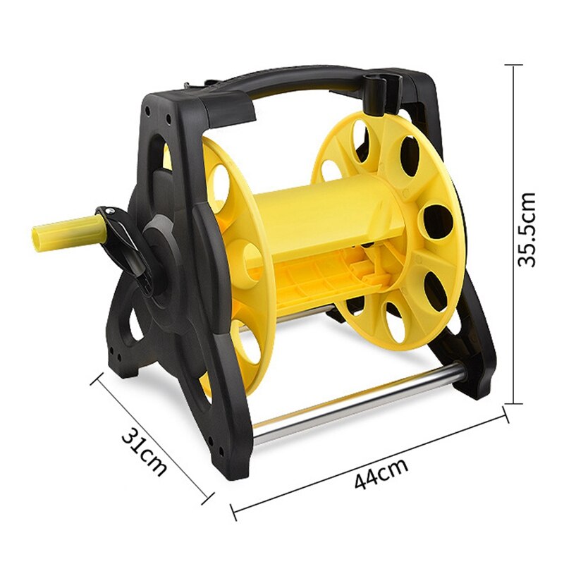 Garden Hose Reel Cart Water Hose Holder for Outside Storage Reel with Wheels for Yard Lawn Farm Patio Holds