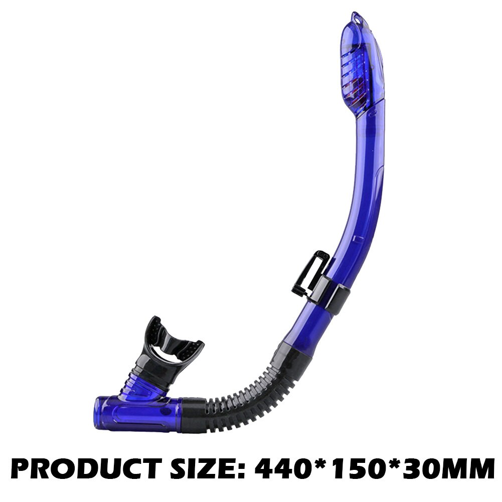 Water Sport Zwemmen Duiken Snorkelen Professionele Snorkel Droge Beademingsbuis Onderwater Duiken Snorkelen Air: Blauw