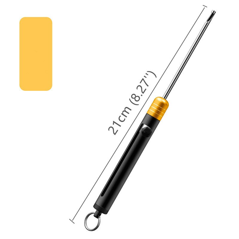 Ultra light Decoupling Device Stainless Steel Quick-Release Hook Fishhook Detacher Remover Safety Extractor Fishing Tackle: Big Size Y