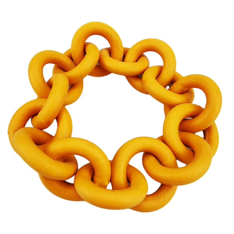 Ukebay novo feito à mão pulseiras punk jóias feminino charme pulseiras 4 cores design de moda étnica pulseira acessórios góticos presentes: Orange