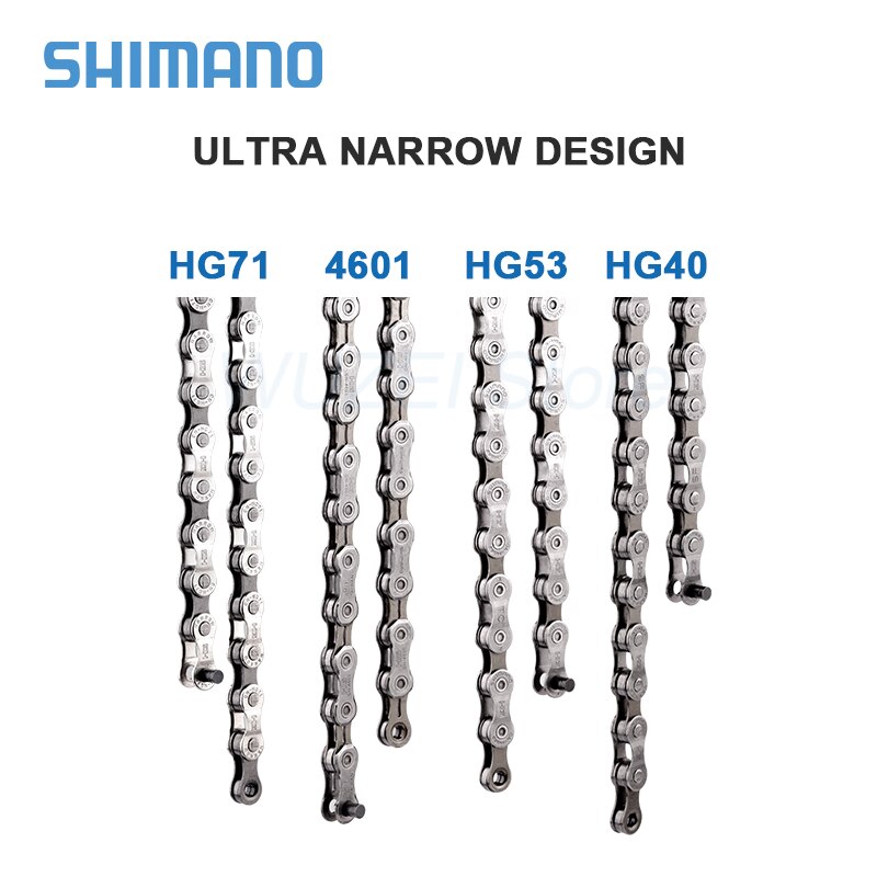 Shimano polkupyörän ketju 6/7/8/9/10 nopeus  cn4601 hg53 hg71 hg40 6 7 8 vaihtuva nopeus ketju 10v mtb maantie maastopyöräketju