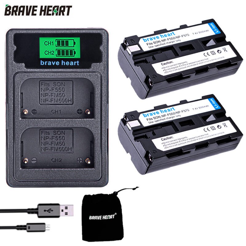 4pcs NP-F570 NP-F550 NP-F330 NP F550 NP F330 F750 Battery + dual charger for sony CCD-SC55 CCD-TRV81 DCR-TRV210 MVC-FD81 Hi-8: chagrer and 2battery