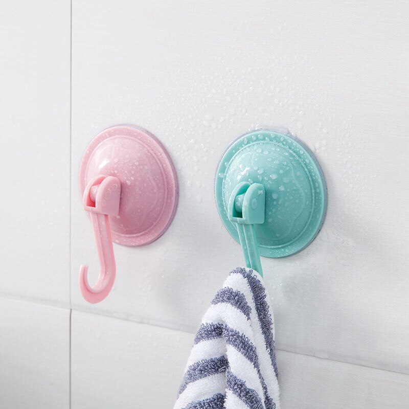 Ventosa para puerta de cocina, gancho con ventosa al vacío para colgar en la pared, de vidrio, sin perforaciones, U3, 2 uds.