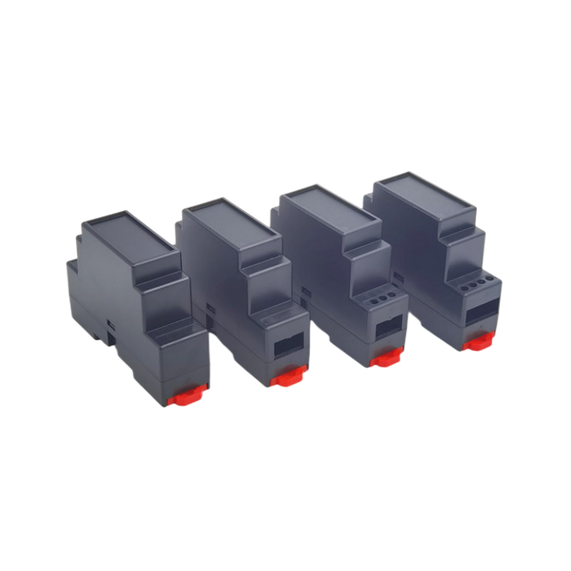 Supply Rail Electrical Shell Safety Barrier Isolation Module Plastic Shell 4-17 : 88X24X59MM ABS Enclosure Case Control Box