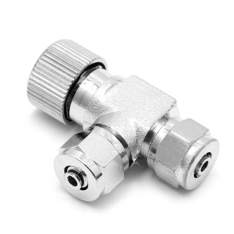 Aquarium  co2 bellenteller dubbele kop klepregelaar diffuser