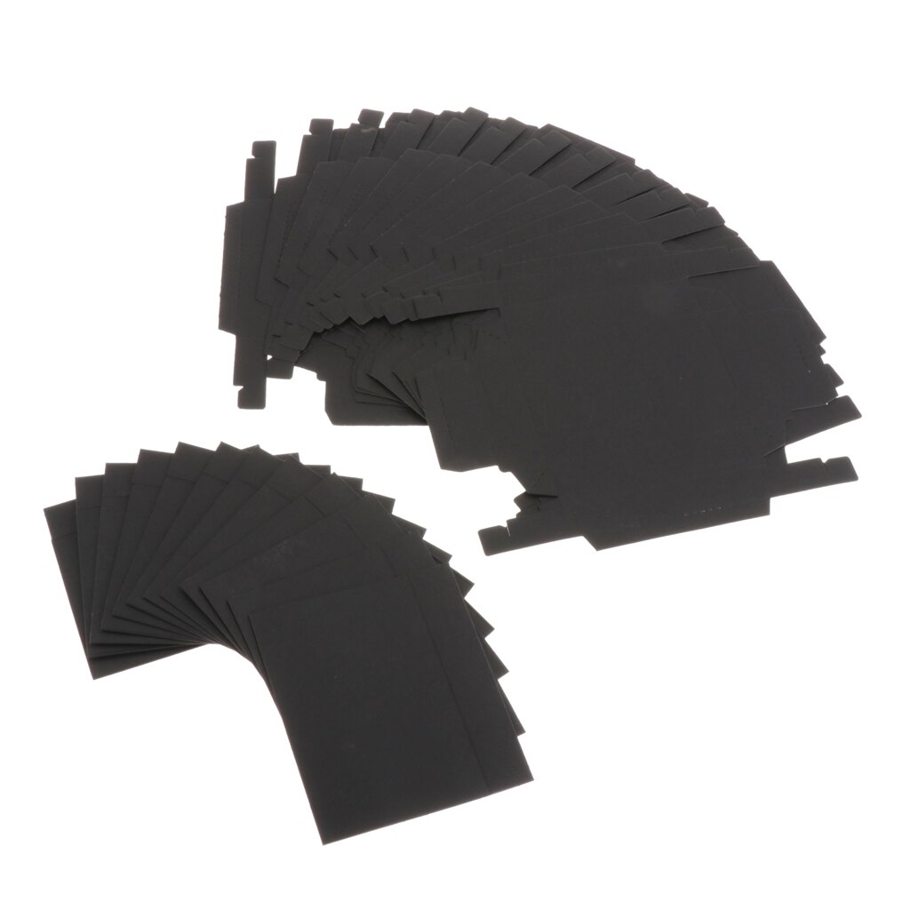 12 pacchetto Collana Anello Scatola di Cartone Scatole di Gioielli origami Piccola Confezione regalo FAI DA TE