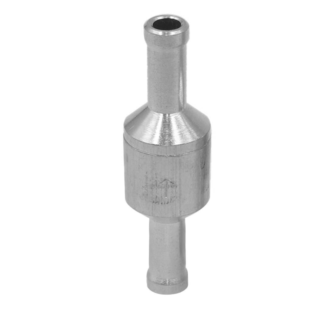 Aluminiumlegering enkelriktad bränsle backventil bensin diesel backventil för bil bil helikoptrar motorcyklar: 6mm
