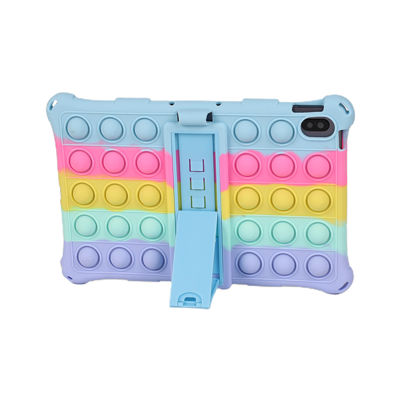 For Tablet Nokia T20 T 20 10.4" Case Soft Silicone Protective Stand Cover For Funda Nokia T20 TA-1392 TA-1394 Tablet Kids: Colorful SkyBlue