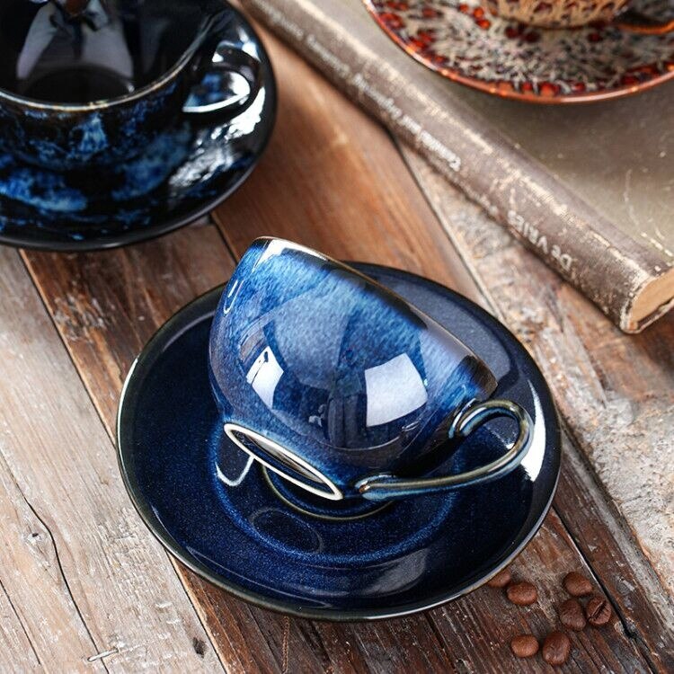 Luksusowe ceramiczne oryginalne kubki śniadaniowe kreatywne piękne kubki robić herbaty popołudniowa herbata Kahve Fincan Takimlari porcelanowe zastawy stołbyć winnym