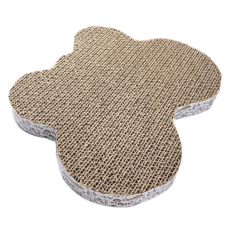 Pet Toy Cat Scratch Pad Cat Corrugated Pad Scratching Corrugated Paper Pad Cat Grinding Nail Scraper Mat: Butterfly type
