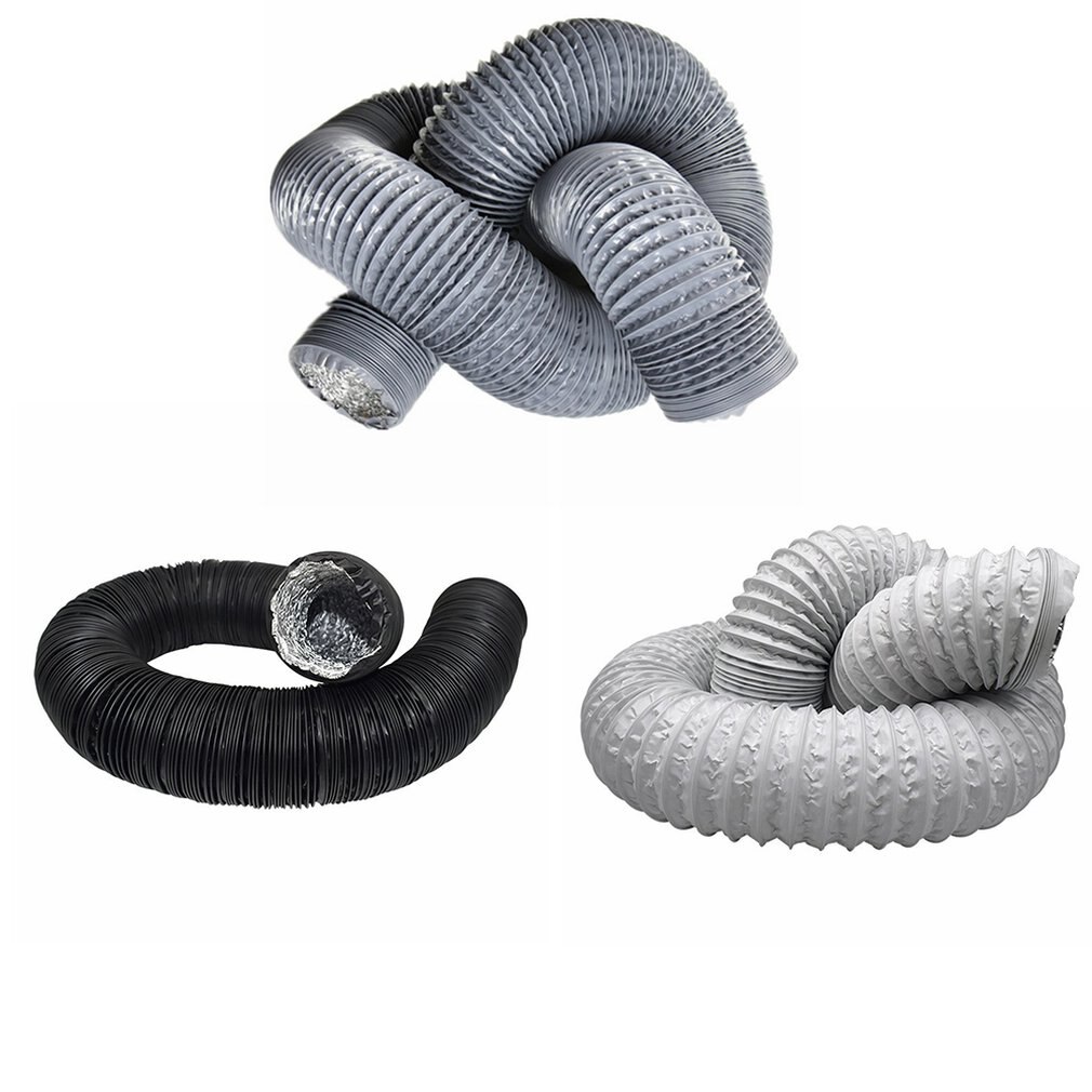 Aluminiumfolie kompositrör dubbelskikts teleskopslang rökavgasrör luftkonditionering ventilationsrör