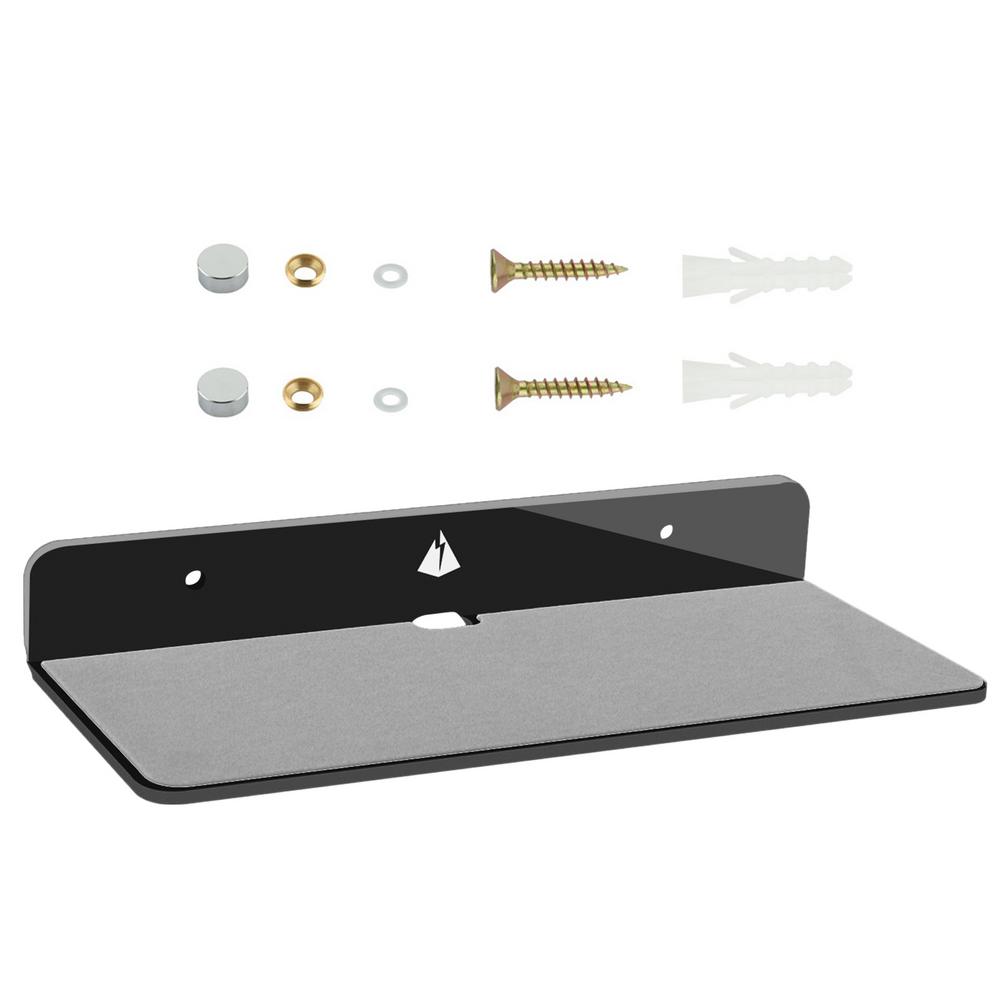 Étagère de rangement murale en acrylique, support de haut-parleurs Bluetooth, support flottant, étagère de rangement pour appareils ménagers