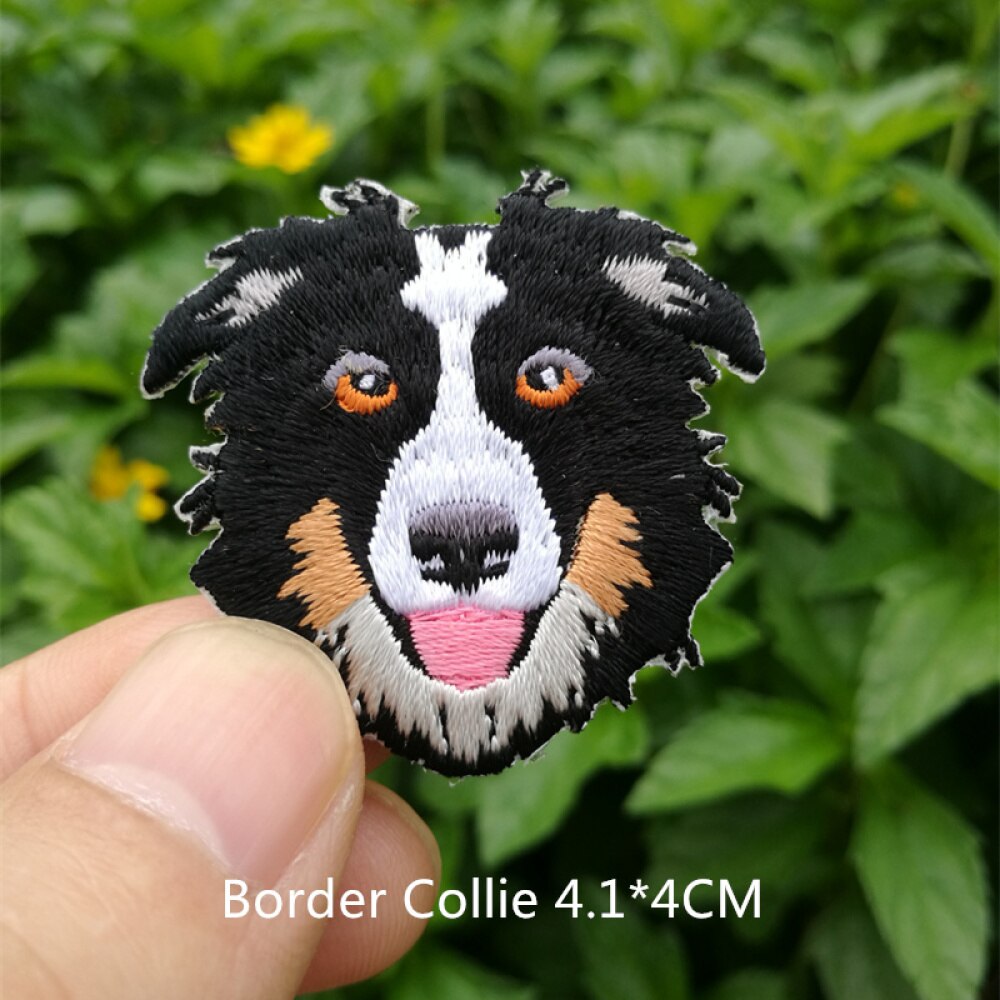 Kinderen Leuke Hond Borduren Patch Doek Stickers Back Gum Badge Kleding Accessoires Tas Decoratie: 9