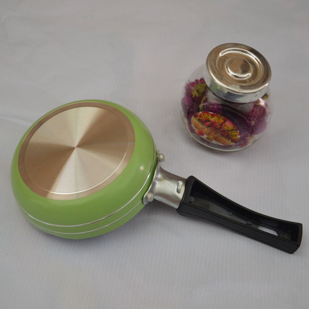 Mini Fried Eggs Saucepan Small Frying Pan Flat Non-stick Cookware Roasting Pans (Random Color)