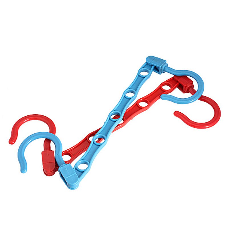 2Pcs Nuttig 5-Hole Space Saver Wonder Magic Hanger Haak Closet Organizer V1NF