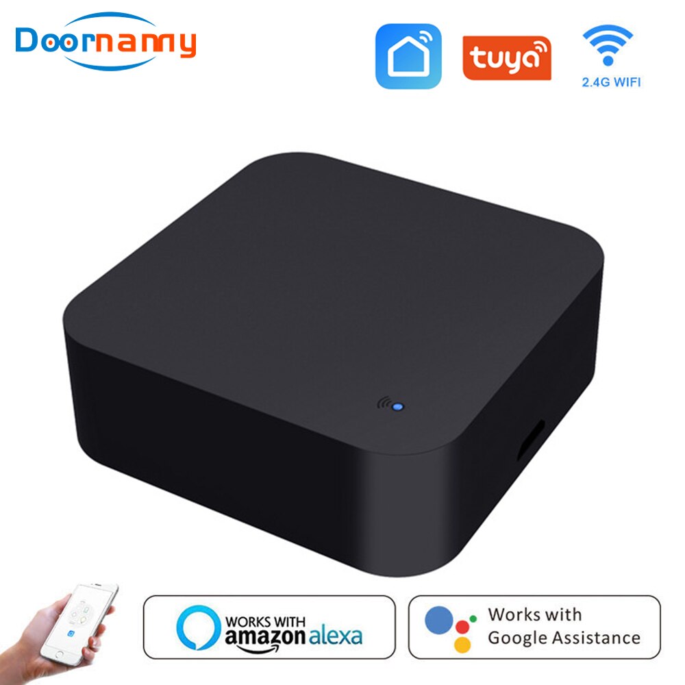 Doornanny Wifi Smart Home Remote Control IR Universal Remote Control Air-Conditioner TV Conditioner Tuya Alexa Google Home APP: Default Title