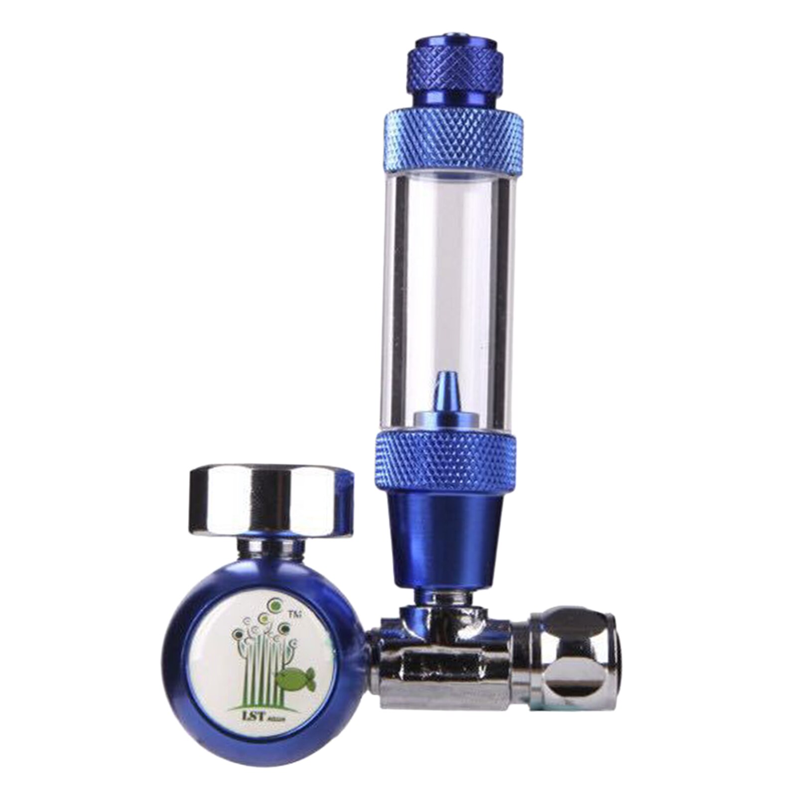 Aquarium CO2 Regulator w/ Bubble Counter Check Valve Adjustable Garden House