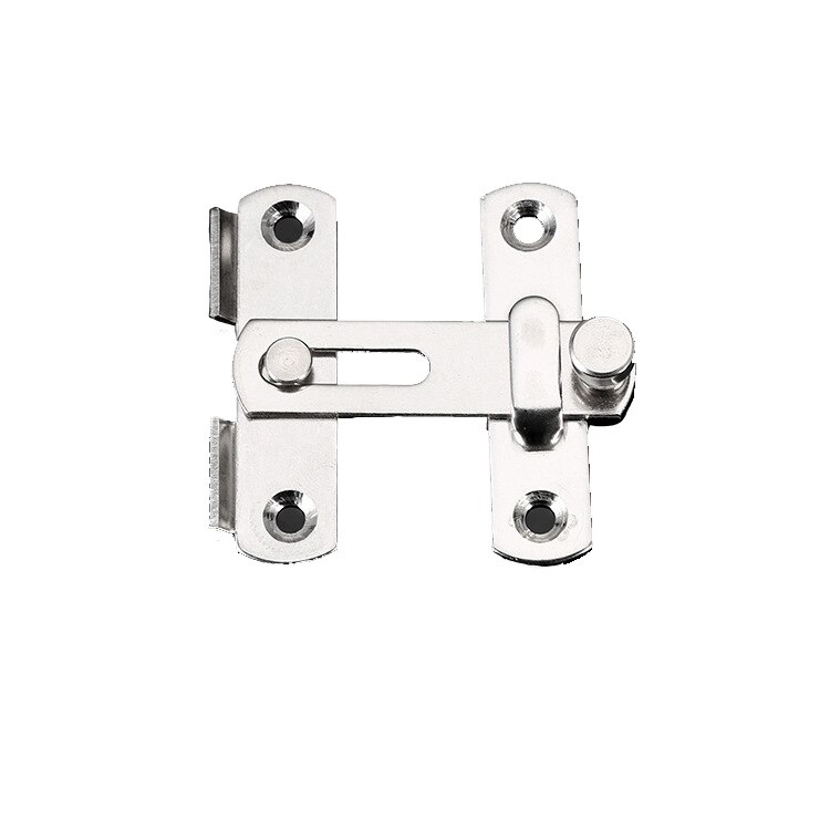 2 Inches Anti Corrosion Hasp Latch Lock For Pet Cage Cabinet Window Room Home Hardware Sliding Door Stainless Steel Security