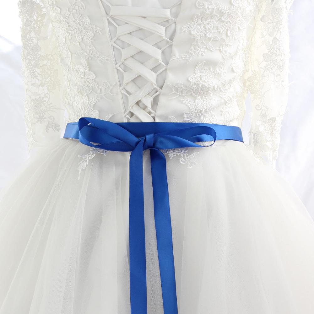 Yjwsxf Bruids Riem Vrouwen Riem Trouwjurk Riem Parel Riem Diner Jurk Riem Bruiloft Accessoires: sapphire