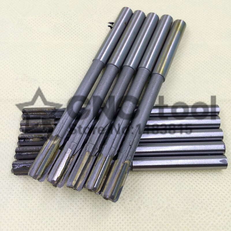 Genauigkeit H8 1PCS hartmetall schaft maschine reibahle mit kegel schaft wolfram stahl reibahle, 4/6/8/10/12/14/16/18/20mm