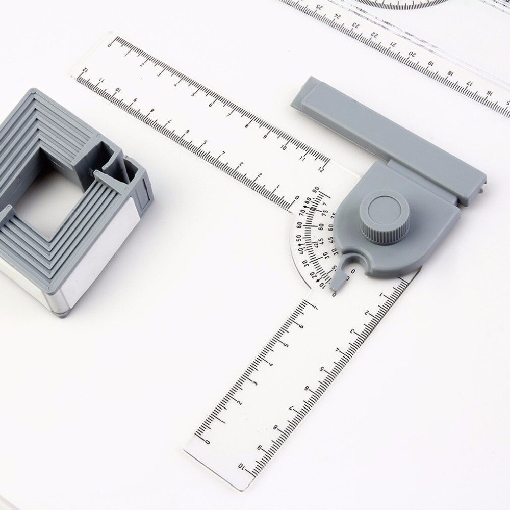 School Supplies A3 Drawing Board Table with Parallel Motion Ruler Protractor and Adjustable Angle Draftsman Art Painting