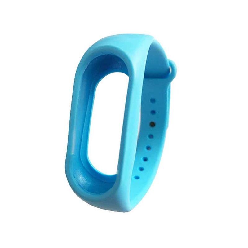 Correa de silicona blanda para Xiaomi Hey + Plus, 7 colores, pulsera de reloj de pulsera deportivo, pulsera de silicona, correa para Mi Band Stap: Sky Blue