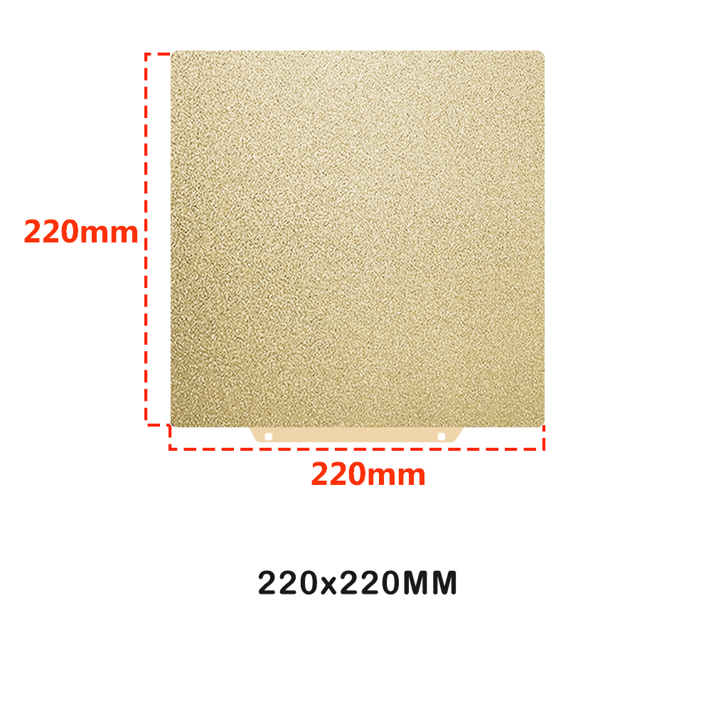 Foglio PEI 235 180 241 257 310 Piastra di costruzione magnetica animale domestico PEI a doppia faccia Lamiera di acciaio per molle Ender 3 Piastra PEI per letto di aggiornamento 310x310