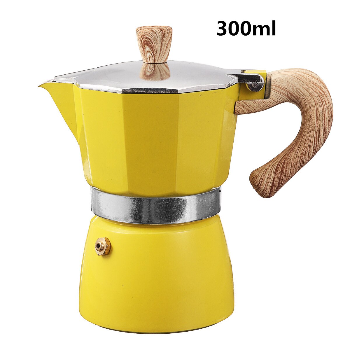 150ml 300ml kaffemaskine aluminium mokka espresso percolator pot kaffemaskine moka pot stovetop kaffemaskine