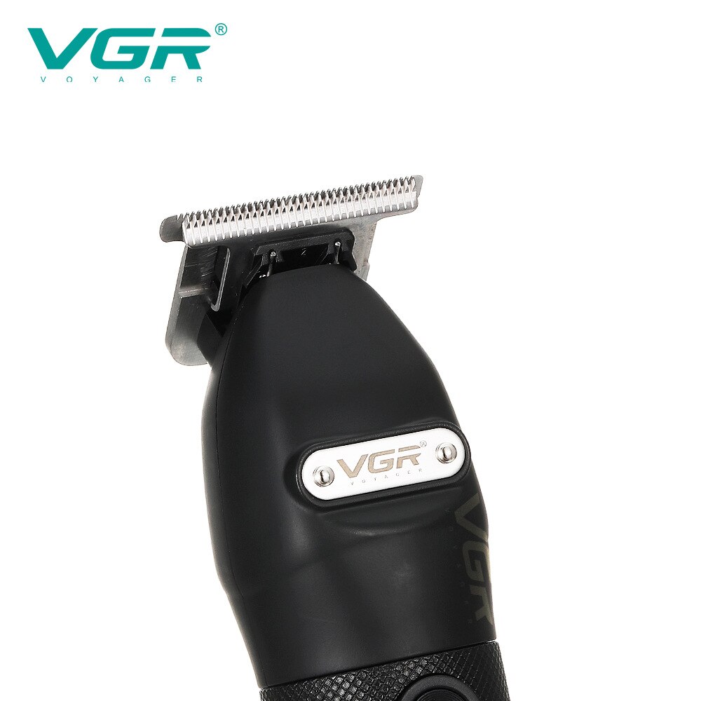 Vgr 275 Elektrische Tondeuse Professionele Persoonlijke Verzorging Kapper Trimmer Voor Mannen Scheerapparaat Lcd Oplaadbare Metalen Clippers Vgr V275