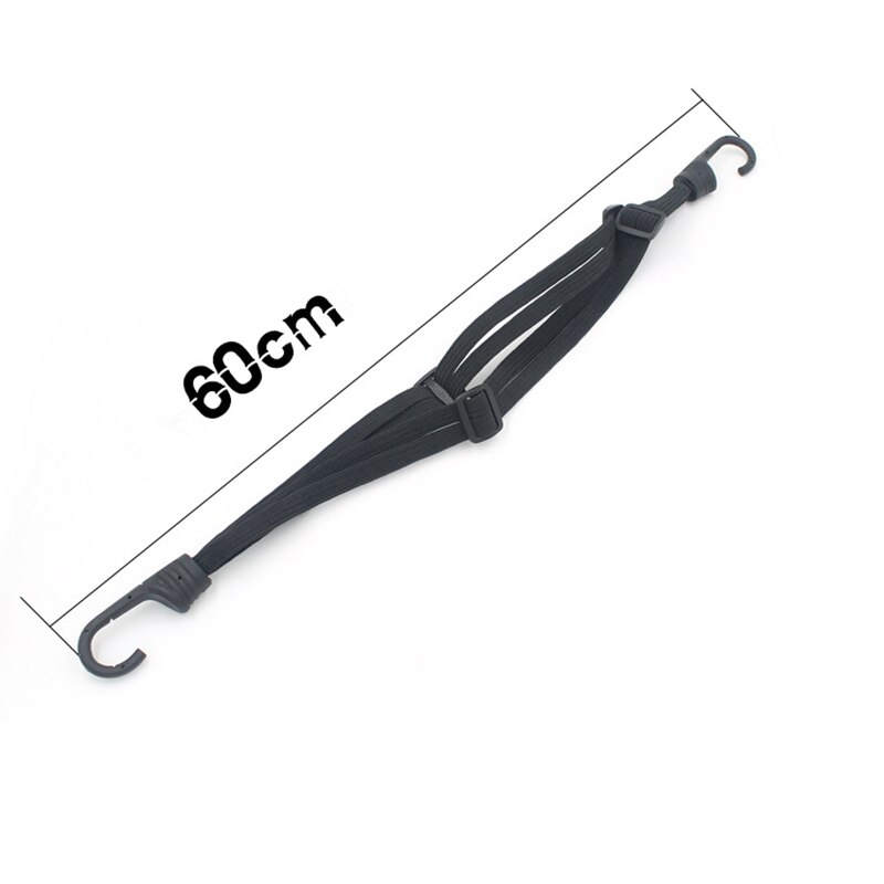 Motorhelm touw 60cm motor achterzadel flexibel touw helm net tas motor kofferbak bagage telescopisch touw