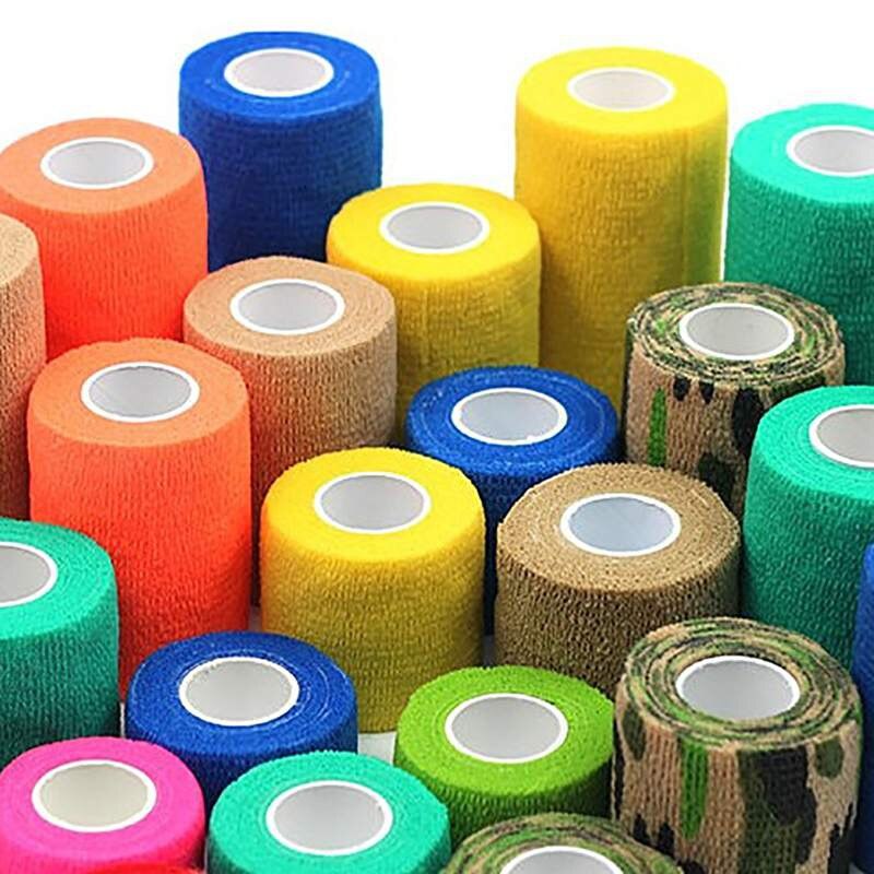 chien chien chat enveloppement de Bandage pour animaux Pet non-tissé avec adhéré pied bandage,10 cm/3.94