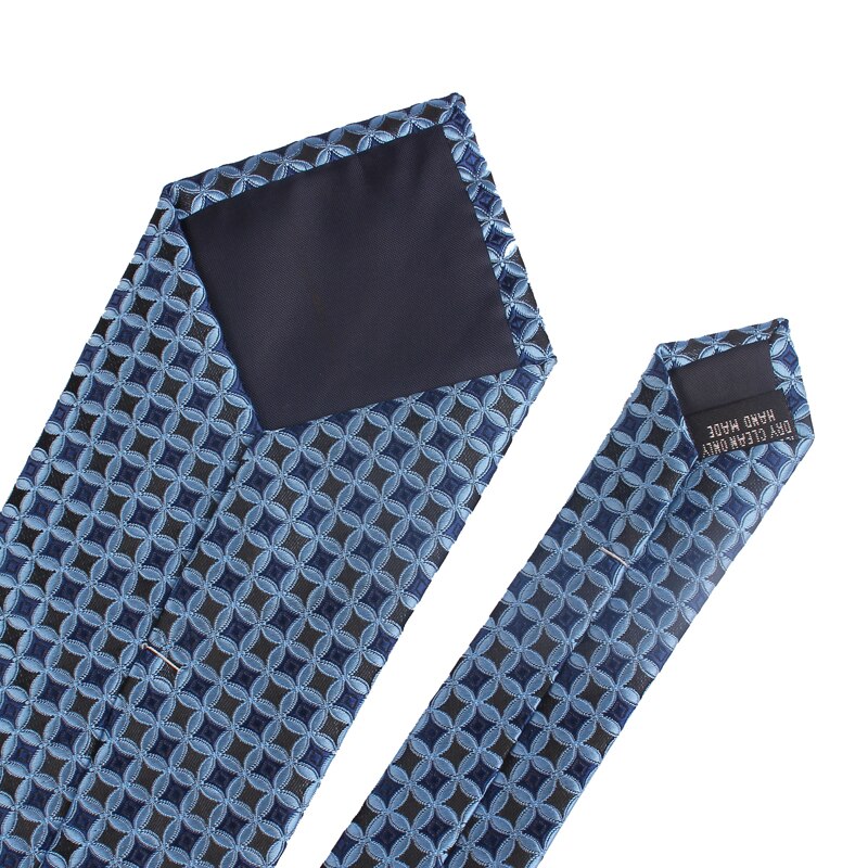 Mannen Stropdassen Mode Plaid Stropdassen Voor Wedding Zaken 8cm Widtch Classic Stropdas JACQUARD GEWEVEN Bruidegom Stropdas Voor Mannen Das